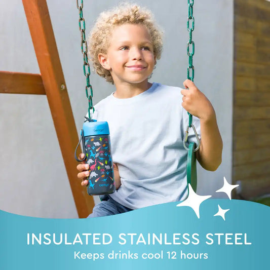 Bentgo Kids Stainless Steel Insulated Water Bottle (2-Pack)