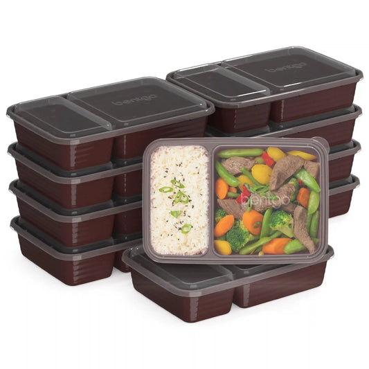 Bentgo Prep 2-Compartment Meal Prep Containers (20-Piece)